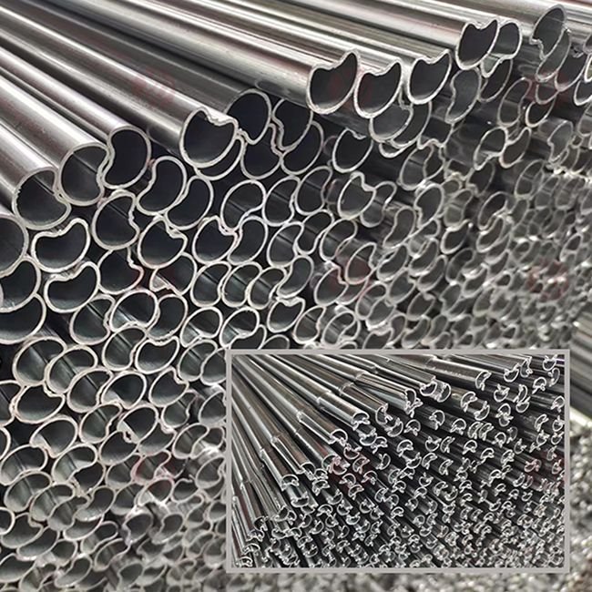 Crescent-shaped Pipe